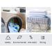 KOMUNJ 5 Pcs Laundry Tumble Dryer Balls - Reusable Plastic Balls for Speeding Drying and Reducing Creases - Buy Online on SooperMarket.com