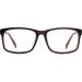 GQUEEN Large Frame Horn Glasses - Stylish UV400 Fake Glasses for Women & Men | Trendy Nerd Style in Brown - Buy Online on SooperMarket.com
