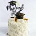 Arthsdite 1Pc Mastered It Cake Topper College Grad Class of 2024 Congratulations MBA Graduation Party Decorations Supplies - Black Glitter Black Mastered It Cake Topper - Buy Online on SooperMarket.com