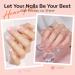 Modelones Hema Free Gel Nail Polish 6 Colors Nude Pink Jelly Gel Polish Neutral Nail Gel Polish Summer Shimmery Glitter Translucent Nail Art Gel Soak off Manicure DIY Salon for Girls Women Jelly Nude Pink - Buy Online on SooperMarket.com