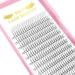 3D-C Pre Made Fan Eyelash Extensions 9-15mm - Short Stem Russian Volume Lashes 0.10 - 3D-C-0.10-9-15 Mix - Buy Online on SooperMarket.com
