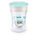 Nuk Magic Cup & Mini Magic Cup Duo-Set | Leak-Proof BPA-Free | 360 Drinking Rim | Ideal for 6-8 Months | 160ml & 230ml | Mint Mouse (Turquoise) | International Shipping Available - Buy Online on SooperMarket.com