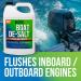 Boat De-Salt Concentrate - 1 Gallon Salt Remover & Engine Cleaner for Marine Boats - Winterize & Wash Off Salt with or Without Mixer Flush Kit - Buy Online on SooperMarket.com