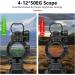 MidTen Riflescope Combo 4-12x50EG with Laser Sight, Holographic Reticle, and Scope Mount - Green 4-12x50 - Buy Online on SooperMarket.com