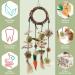 ERKOON Rabbit Hamster Hanging Chew Toys - Applewood Boredom Breaker with Grass Ball and Carrot Treats for Small Pets - Buy Online on SooperMarket.com