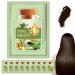 10 PCS Natural Hair Dye Long-lasting Refreshing 30ml Bubble Hair Dye Plant Extract Bubble Hair Shampoo for Grey Hair Color Women Home Salons (Coffee Color)