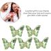 1Bag Butterfly Rhinestones 3D Fashionable Craft Accessories Embellishment For Decoration Green H098 - Buy Online on SooperMarket.com