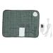 Heating cushion electric heating cushion with a 6-stage temperature setting quick heating portable heating pillows with 4 time settings soft heating pillows for the neck and shoulder (220V-EU plug) 220V EU connector