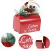 Alipis 1pc Decorative Hanging Decor Ornament Festival Home Tree Decoration Pendant Nice Iron Mail Xmas Red 9X9CM - Buy Online on SooperMarket.com