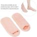Moisturizing Gel Socks for Women | 2-Pack Spa Socks to Repair Dry Cracked Heels | Reusable Lotion Socks | At-Home Foot Care (Orange) - Buy Online on SooperMarket.com