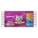 WHISKAS Perfect Portions Wet Cat Food Pat and Cuts in Gravy - Chicken - Chicken & Liver - Tuna - Salmon - 75g (24 Pack)