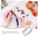 Healeved Manicure Supplies Nail Art Decoration Copper Wire Copper Wire for Jewelry Making Copper Beading Wire Diy Jewelry Wire Beading Wire for Jewelry Nail Art Decoration Line Gold Thread Silver medium - Buy Online on SooperMarket.com