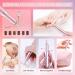 Cooserry Acrylic Nail Kit with Drill and UV Light - Beginner Nail Kit with 3 Colors Powder and Monomer Liquid Set - Buy Online on SooperMarket.com