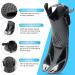 Tongtai Mask Fin Snorkel Set - Panoramic View Diving Gear for Adults & Kids - with Travel Bags - Professional Snorkel for Lap Swimming - Black ML/XL (9-13) - Buy Online on SooperMarket.com