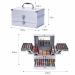 UNIFULL 132 Color All-In-One Professional Makeup Kit for Women - Full Set with Eyeshadow, Lipstick, Concealer, Lip Gloss, Eyeliner, Mascara, Makeup Brushes - Perfect Gift for Women & Girls (006N2-Silver) - Buy Online on SooperMarket.com