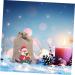 KOMBIUDA 6pcs Christmas Sack Bags Drawstring Christmas Bag Multipurpose Storage Bags Elk Burlap Bag - Buy Online on SooperMarket.com
