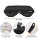 WELLDAY Blooming Flowers Sleep Mask - Adjustable Soft Eye Shade Cover for Men & Women | Comfortable Blindfold to Blockout Light - Buy Online on SooperMarket.com