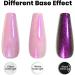 Mermaid Effect Pearl Glitter Gel Polish - Reflective Sparkle Shiny Clear Pastel Nail Gel - 7.5ml - UV/LED Lamp Cure - Nail Art Manicure - Buy Online on SooperMarket.com