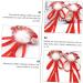 ibasenice 3 Pairs Children's Hairpin Butterfly Hair Clips Chinese New Year Hair Clips Hair Clip Accessories Polymer Clay Cane Styling Hair Clips Decor Red Fabric Ribbon Woman Chinese Style - Buy Online on SooperMarket.com