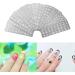 13-Piece Nail Art Punching Panels & Scrapers - Flower & Animal Patterns for Professional DIY Manicure | International Shipping - Buy Online on SooperMarket.com