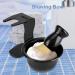 Premium Wood Wet Shaving Set for Men | 3-in-1 Razor Brush Bowl & Safety Razor Holder | Traditional Manual Shaving Tools - Buy Online on SooperMarket.com