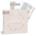 mintkind baby album "My first year of life" forest + sticker set |Baby photo album to design yourselfBaby gift for girls and boy |Babybook to enter |Baby diary from 0 months with a sticker set forest