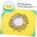 NOLITOY 4 Pcs Natural PU Sponge Brush Set for Newborns & Kids - Red Bath Wipe & Foam Body Sponges for Gentle Cleaning - Buy Online on SooperMarket.com