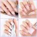 Acrylic Nail Kit for Beginners & Professionals - 3 Colors Powder, 12 Glitter Powders, Nail Tips & Supplies for Nail Extension & Decoration - DIY Acrylic Nails 147 - Buy Online on SooperMarket.com