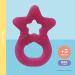 Dentistar Bei ring 2 Set - Teether for Babies & Toddlers 3 Months+ | Soft Dental Aid & Massage Handle | Made in Germany | Pink - Buy Online on SooperMarket.com
