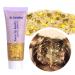 GL-Turelifes Chunky Glitter Gel Glitter Body Gel Festival Glitter Cosmetic Face Hair Nails Makeup Mermaid Sequins Liquid Eyeshadow Long Lasting Sparkling 50ml Easy to Apply Easy to Remove (#02 Gold)