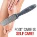 Probelle Double Sided Multidirectional Nickel Foot File Callus Remover - Instantly Reduce Calluses and Corns to Powder, Safe Tool (Dark Grey) - Buy Online on SooperMarket.com