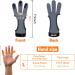 VISEMAN Archery Gloves & Finger Tabs - Large Gray | Protective Gear for Compound & Recurve Bows | Outdoor Shooting & Hunting Accessory - Buy Online on SooperMarket.com