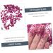 1 Glass Chip Rhinestones Epoxy Resin Nail Accessories Resin Epoxy Nail Art Stone Manicure Fillers Diy Nail Art Crushed Glass Diy Epoxy Filling Diy Fillers Irregular Nail Stickers 0.5X0.3cm Rosy - Buy Online on SooperMarket.com