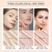 LSxia 2Pcs Liquid Concealer Foundation Set - Waterproof & Moisturizing Ivory Makeup for Full Coverage & All Skin Types - Buy Online on SooperMarket.com