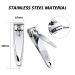20-Piece Stainless Steel Nail Clippers Set - Portable Fingernail & Toenail Clippers for Men & Women - Durable & Travel-Friendly - Buy Online on SooperMarket.com