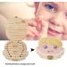 FILFEEL Wooden Baby Milk Tooth Box - Keepsake Organizer for Girls' Primary Teeth Collection - Buy Online on SooperMarket.com