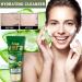 Aloe Vera Exfoliating Scrub Cleanser Aloe Vera Gel Face Wash Natural Acne Face Wash Face Wash For Men & Women Cream Cleanser For Acne Prone & Oily Skin Face Wash - Soothe Purify Facial Skin Care Green-Aloe Vera - Buy Online on SooperMarket.com