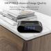 WOONZER Hidden Camera Spy Camera HD 1080P WiFi Alarm Clock Camera with Night Vision/Motion Detection/Loop Recording - Wireless Nanny Cam for Home Security - Buy Online on SooperMarket.com