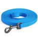 Toozey drag line for dogs 3m / 5m / 7m / 10m / 15m / 20m drag line with hand loop and mains bag waterproof training line for large to small dogs robust dog leash blue 20m blue