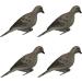 HQ Outfitters Dove Decoy 4 Pack - Realistic Hunting Decoys - Buy Online on SooperMarket.com
