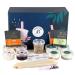 MBTK - 4 (Boba Bar London | Sahara Milk Bubble Tea Kit | 4 Milk Tea Flavours | 4 Boba & Jelly Toppings | Tapioca Pearls | 4 Bamboo Straws | 4 Tea Bags | 2 Recipe Cards )