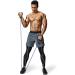 Resistance Band with Handles + Free Door Anchor & Workout Guide | Medium Resistance Tubes for Men and Women - Buy Online on SooperMarket.com