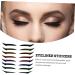 Gogogmee 36 Pairs Glitter Eyeliner Adhesive Eyelid Strips Double Eyelid Strips Double-sided Tape Sticker - Buy Online on SooperMarket.com