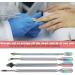 Cuticle Pusher Portable Rust-proof Nail Pusher Eco friendly with Storage Box for Nail Salon - Buy Online on SooperMarket.com