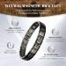 WELMAG WM Magnetic Bracelet for Men Recycled Stainless Steel Strength Magnets Adjustable Length Bracelets with Remove Tool Halloween Jewelry Gift - Buy Online on SooperMarket.com