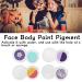 Face & Body Painting Palette - 0.37 oz Blueberry | Long-Lasting Color for Parties | International Shipping Available - Buy Online on SooperMarket.com