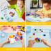 Silicone Art Mat with Cup - Painting, Resin Casting, and Crafts - Artist Mat with Pen Holders for Kids - Clay, DIY Creations, Play Doh - Blue - Buy Online on SooperMarket.com