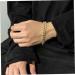 TENDYCOCO Father's Day Gift Bracelet for Male Fashion Jewelry Men Hand Decoration Resin Bracelet Man Gift Punk - Buy Online on SooperMarket.com