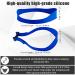 Hair Trimming Guide Blue Adjustable Hair Cut Guides Fade Guide Tool Neckline Shaving Template with 2 Hair Bands for Home Use Barber Shops Hair Salons Makeup Rooms - Buy Online on SooperMarket.com
