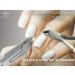 Premium Stainless Steel Nail Skin Pliers & Cuticle Scissors - Sharp Manicure Tongs for Fingers & Toes Removal - Buy Online on SooperMarket.com